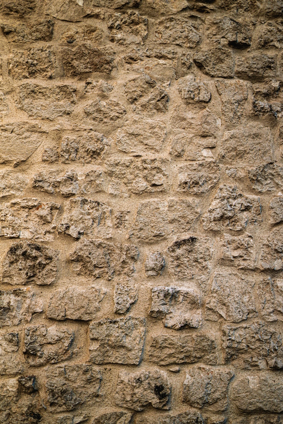 Betonwand einer Kellerabdichtung